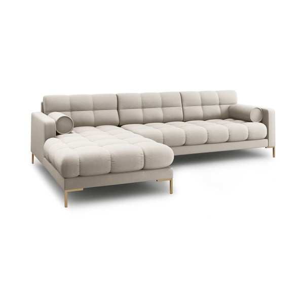 Bézs sarokkanapé (bal oldali) Bali – Cosmopolitan Design-image-4