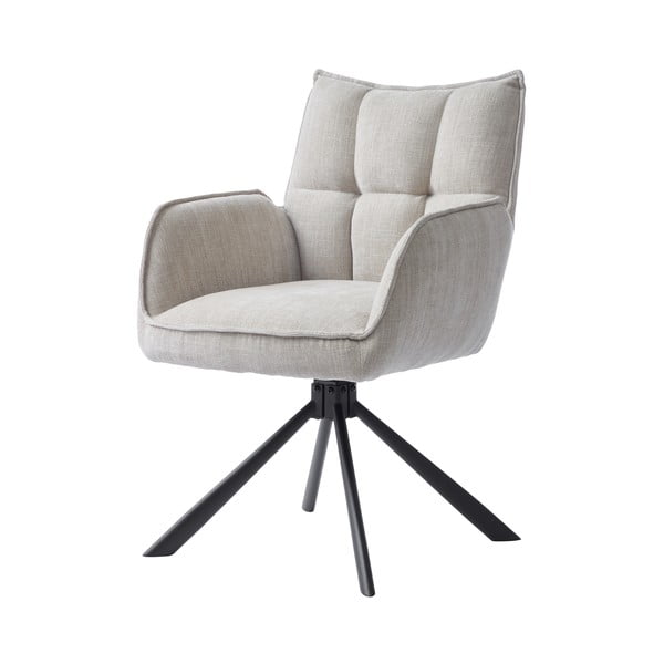 Krémszínű étkezőszék szett 2 db-os Marilla – Unique Furniture