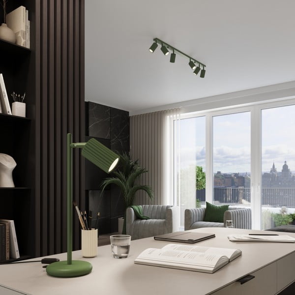 Zöld spotlámpa 6,5x117 cm Gleam – Sollux-image-2