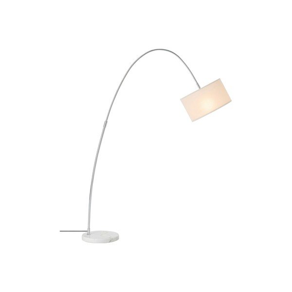 Fehér textil állólámpa hajlítható szerkezettel (magasság 145 cm) Arc – Ellos Home-image-3