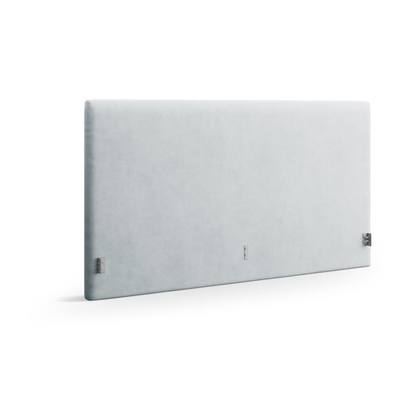 Világosszürke kárpitozott ágytámla 210,5x100 cm Remo – Micadoni 
