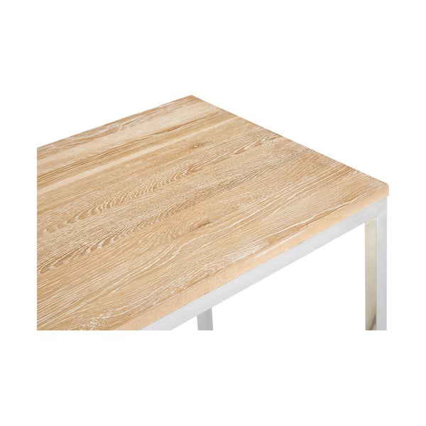 Natúr színű konzolasztal 50x150 cm Hampstead – Premier Housewares-image-3