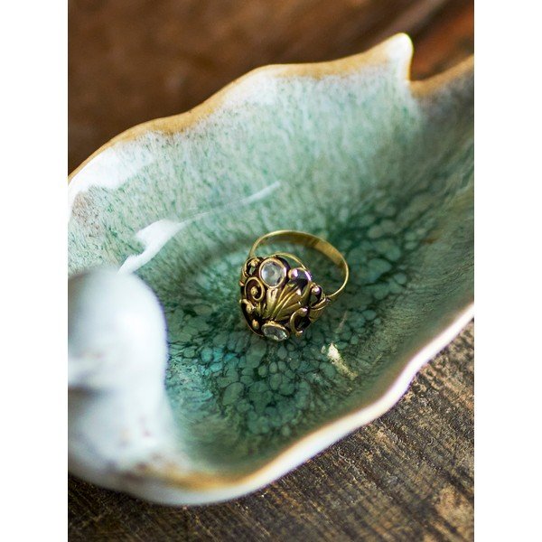 Zöld kőedény tálka 60 ml Chirp – Bloomingville-image-3