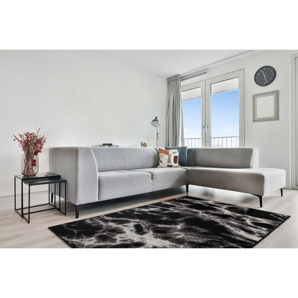 Fekete-fehér szőnyeg 200x280 cm Avanti – FD-image-1