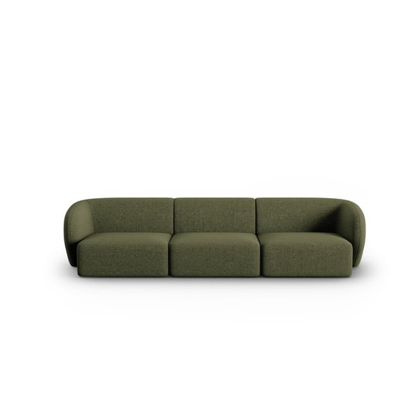 Zöld kanapé 259 cm Shane – Micadoni Home