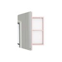 Rózsaszín fali-tükrös fürdőszoba szekrény 50x58 cm Color Bath – Tom Tailor