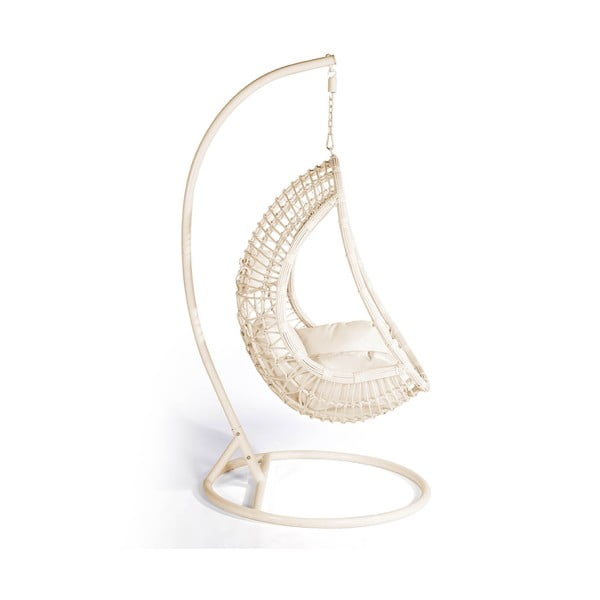 Tahiti krémfehér műrattan függőfotel - Bonami Selection-image-2