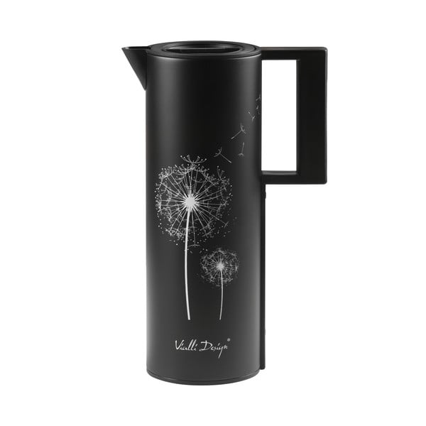 Fekete termosz 1 l Corto – Vialli Design