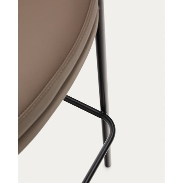 Barna bárszék (ülésmagasság 65 cm) Eamy – Kave Home-image-2
