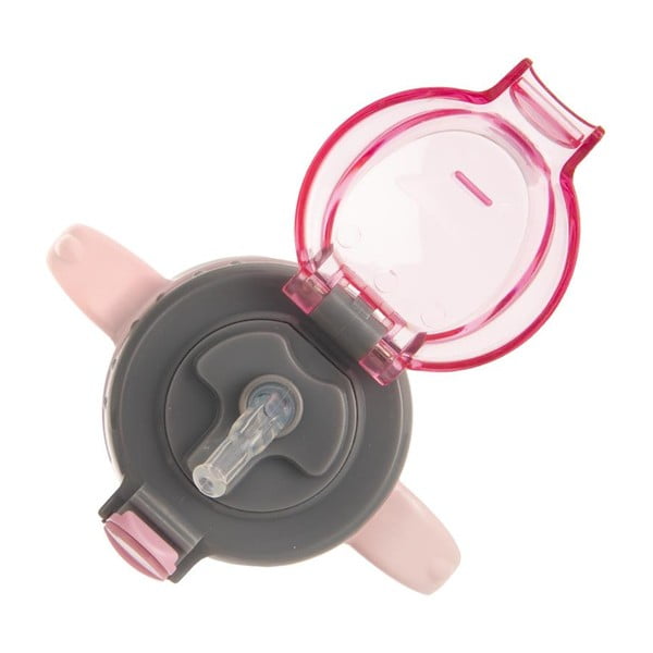 Világos rózsaszín rozsdamentes acél gyerek ivópalack 330 ml – Orion-image-3