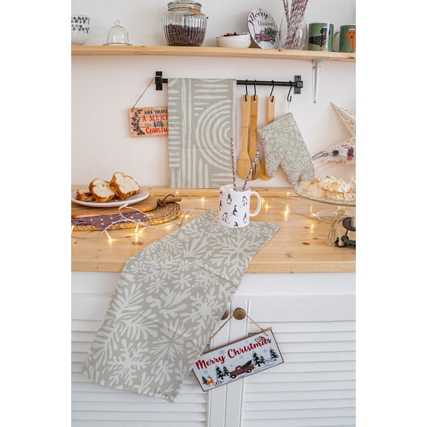 Pamut konyharuha szett 2 db-os 50x70 cm Freezing – Butter Kings-image-1