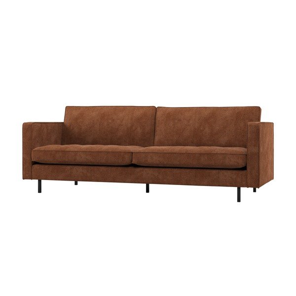 Terrakotta színű kanapé 230 cm Rodeo – WOOOD