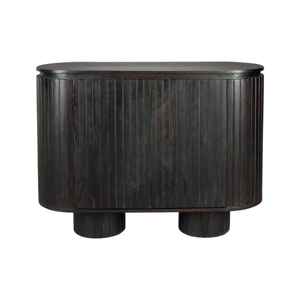 Sötétbarna mangófa szekrény 110x80x40 cm Kenji – Dutchbone