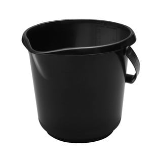 Clean fekete vödör, 10 l - Addis