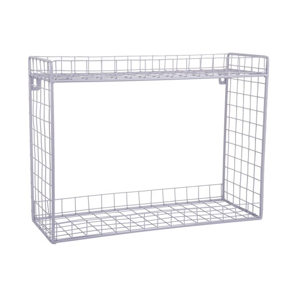 Lila többszintes acél fali polc 40 cm Reja – PT LIVING-image-2
