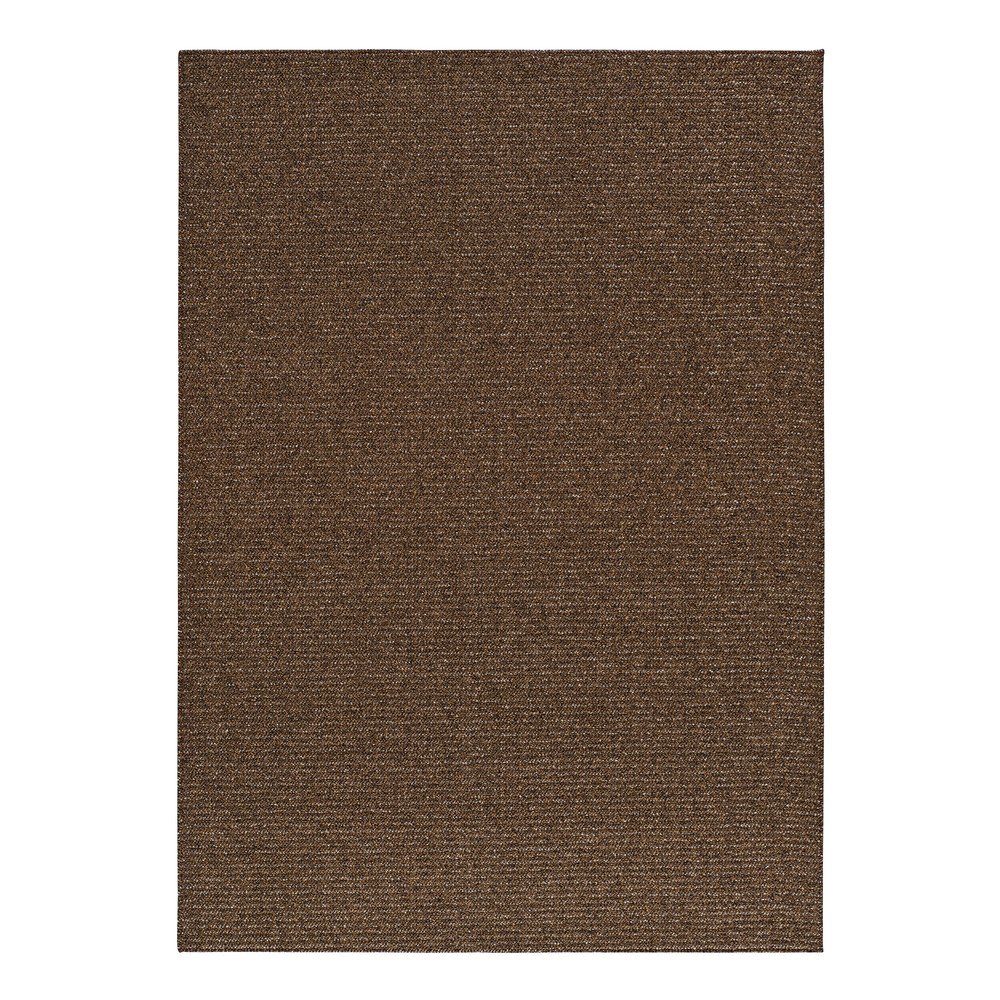 Sötétbarna szőnyeg 120x170 cm Lumen Liso – Universal