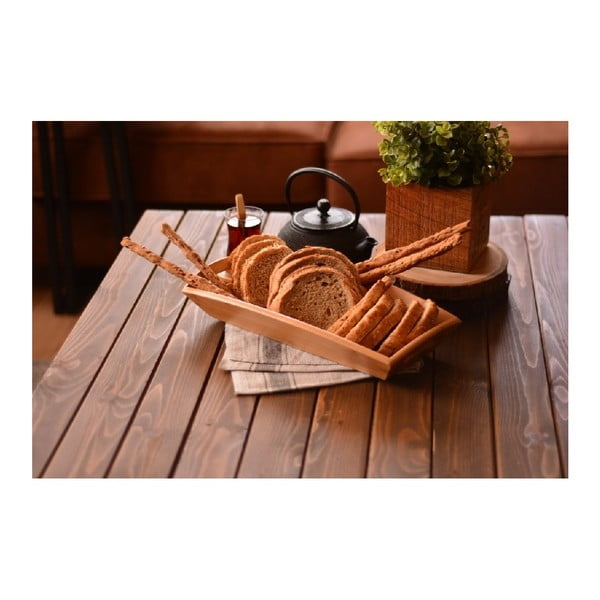 Seppe kenyértartó bambusz doboz, hosszúság 38 cm - Bambum-image-1