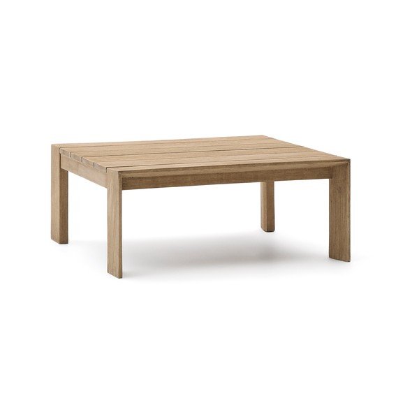 Akácfa kerti dohányzóasztal 82,5x82,5 cm Ambra – Kave Home