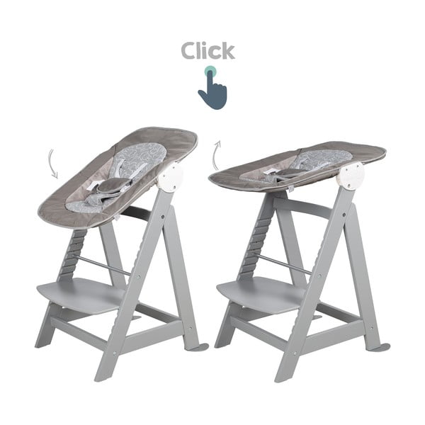 Szürkésbarna etetőszék Miffy – Roba-image-4