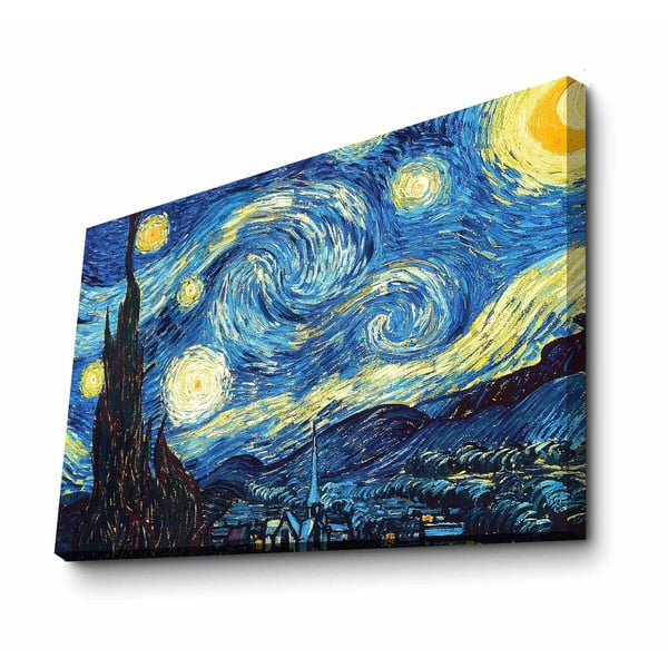 Fali vászon kép Vincent Van Gogh másolat, 100 x 70 cm-image-2