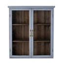 Kék jegenyefenyő függő tálalószekrény 81x91 cm Hazem – Bloomingville