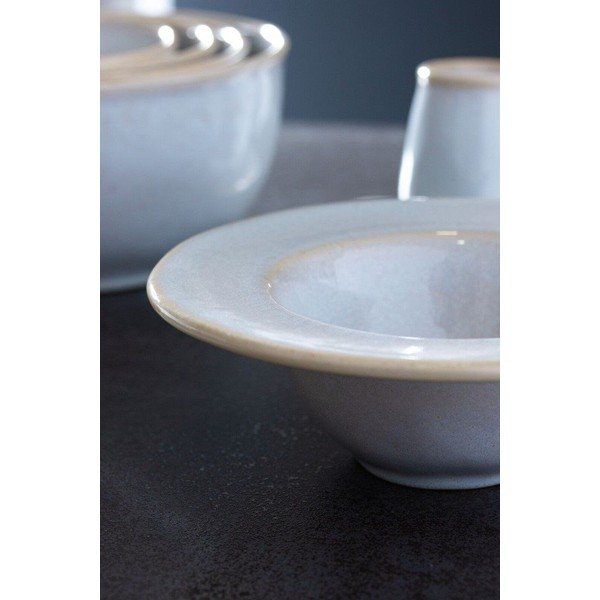 Roda fehér agyagkerámia mélytányér, ⌀ 19 cm - Costa Nova-image-3