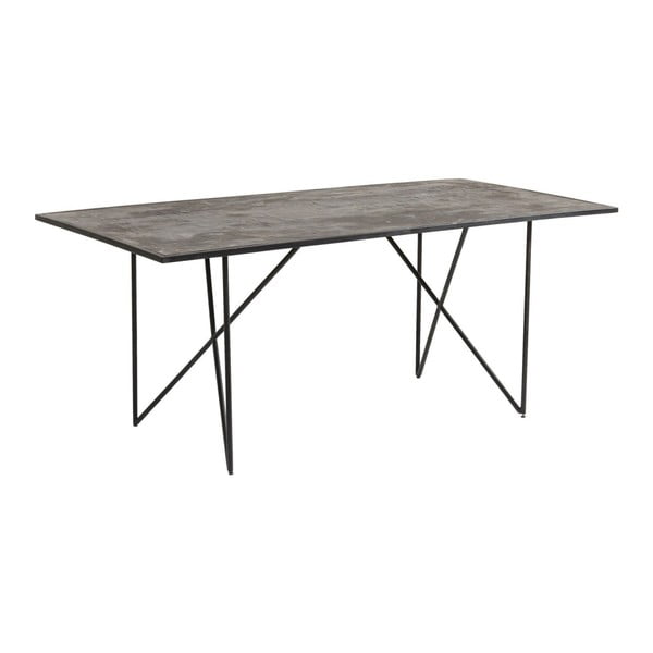 Quarry szürke asztal, 180 x 76 cm - Kare Design