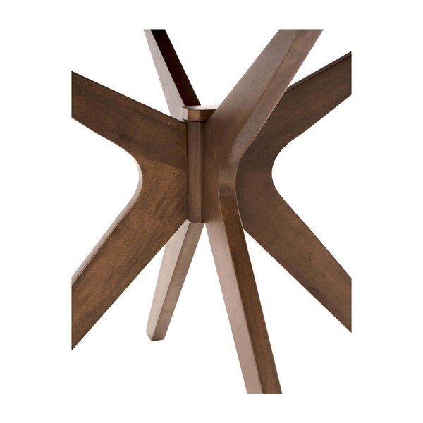 Carmel étkezőasztal diófa dekorral, ⌀ 120 cm - sømcasa-image-3