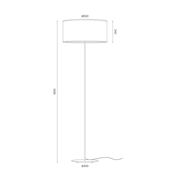 MIKA Xl 1F fekete állólámpa - Sotto Luce-image-3