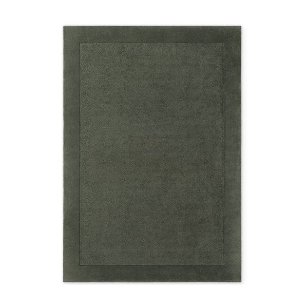 Sötétzöld kézi szövésű gyapjúkeverék szőnyeg 80x150 cm Kari – Villeroy&Boch