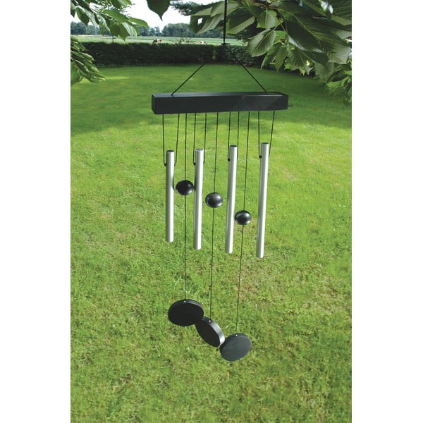 Ezüstszínű szélcsengő, 58 cm - Esschert Design-image-1