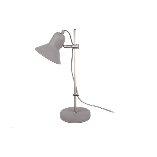 Slender világosszürke asztali lámpa, magasság 43 cm - Leitmotiv