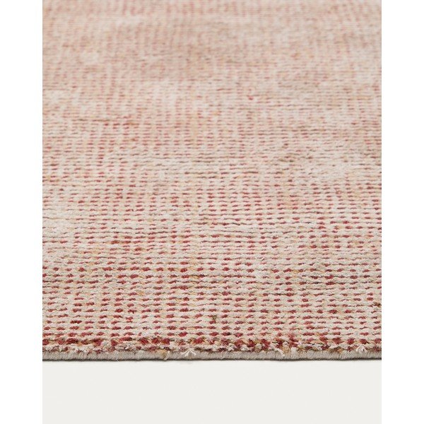 Terrakotta színű kézi szövésű viszkóz szőnyeg 160x230 cm Elvan – Kave Home-image-3