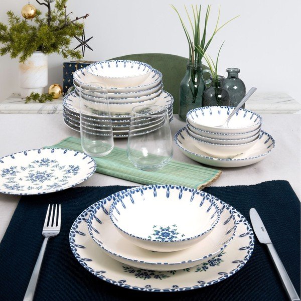 Porcelán étkészlet 24 db-os – Hermia-image-1