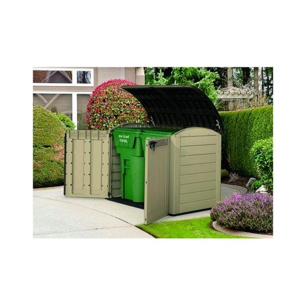 Bézs műanyag kerti szekrény Store It Out – Keter-image-3