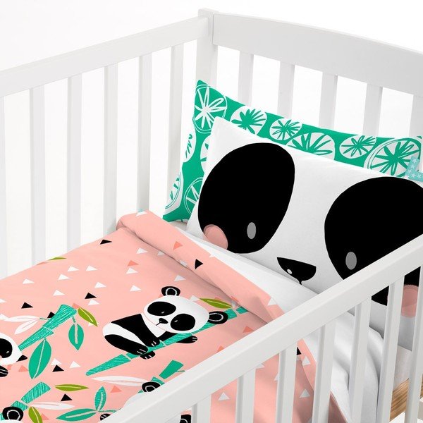 Panda Garden ágyneműhuzat garnitúra 100 x 135 cm - Moshi Moshi-image-2