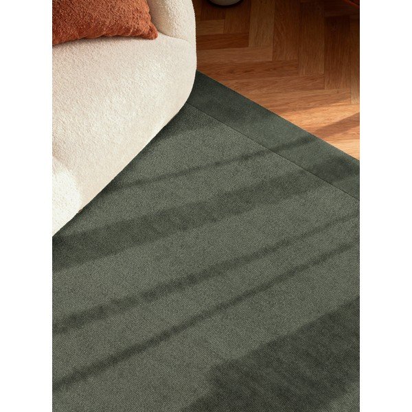 Sötétzöld kézi szövésű gyapjúkeverék szőnyeg 80x150 cm Kari – Villeroy&Boch-image-3