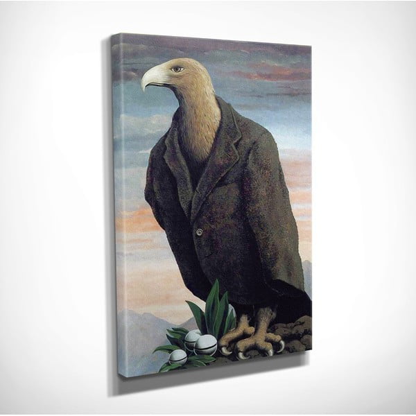 Vászon fali kép Rene Magritte Nest másolat, 30 x 40 cm