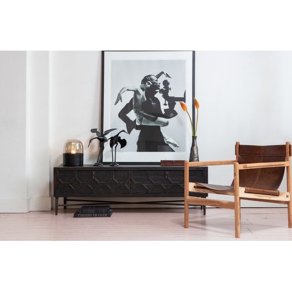 Chill barna bivalybőr fotel - BePureHome-image-1