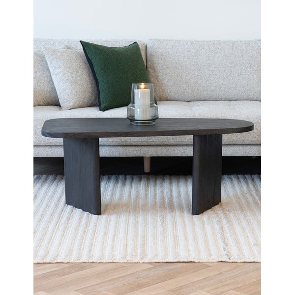 Sötétbarna dohányzóasztal 50x100 cm Melo – House Nordic-image-1