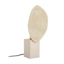 Bézs fém asztali lámpa fém búrával (magasság 46 cm) Neev – Bizzotto