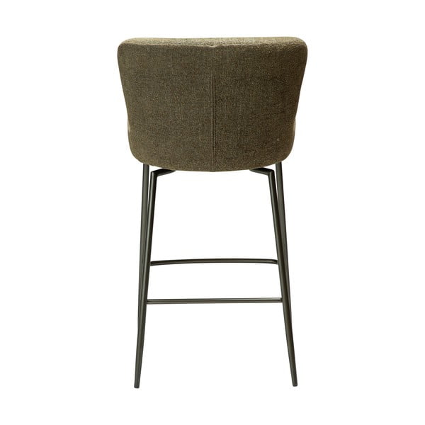 Khaki kárpitozott bárszék (ülésmagasság 67,5 cm) Glam – DAN-FORM Denmark-image-3