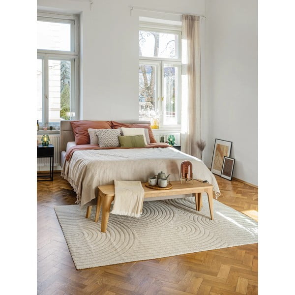 Krémszínű szőnyeg 160x230 cm Yen One – Universal-image-4