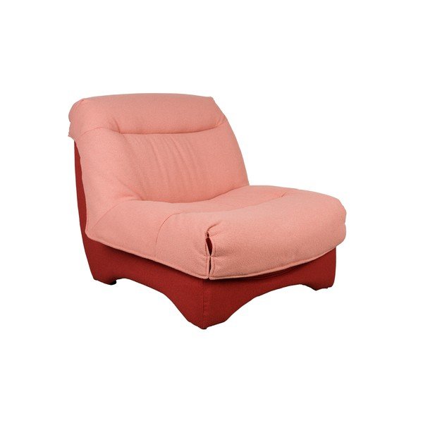 Piros-rózsaszín fotel Twister – White Label