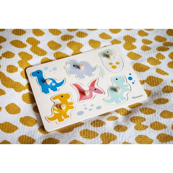 Fa formabeillesztős puzzle (részek száma 6) Dinosaurs – Kindsgut-image-4