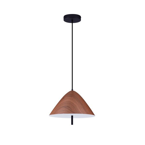 Natúr színű fém LED függőlámpa fém búrával ø 40 cm Oros – Nova Luce