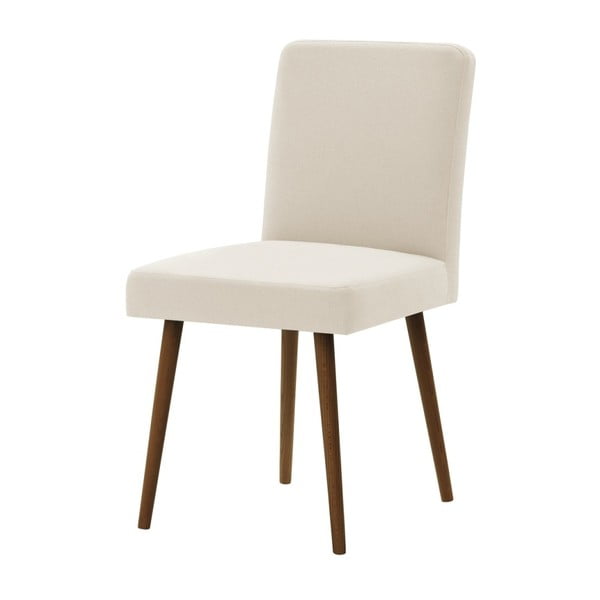 Fragrance krémszínű bükkfa szék, sötétbarna lábakkal - Ted Lapidus Maison