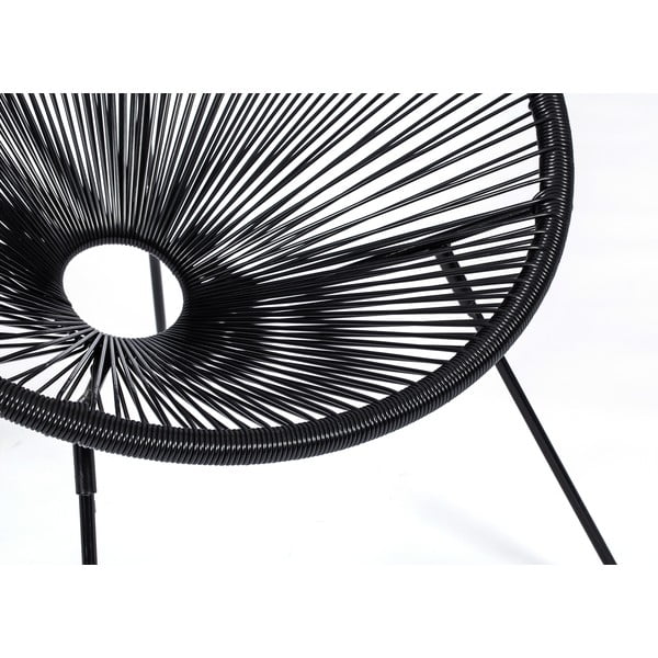 Avocado fekete kerti székek és Loris asztal, ø 35 cm - Bonami Selection-image-3