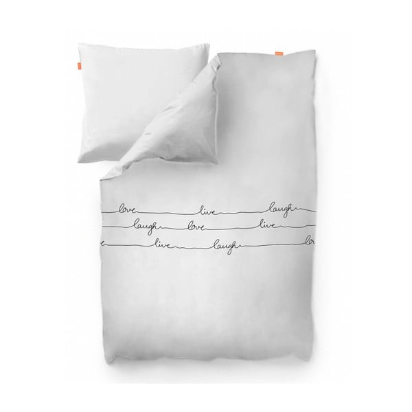 Live pamut paplanhuzat, 200 x 200 cm - Blanc-image-2