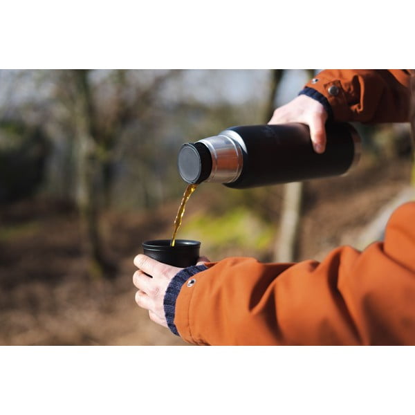 Fekete rozsdamentes acél termosz 1 l Adventure To-Go Black – Stanley-image-1